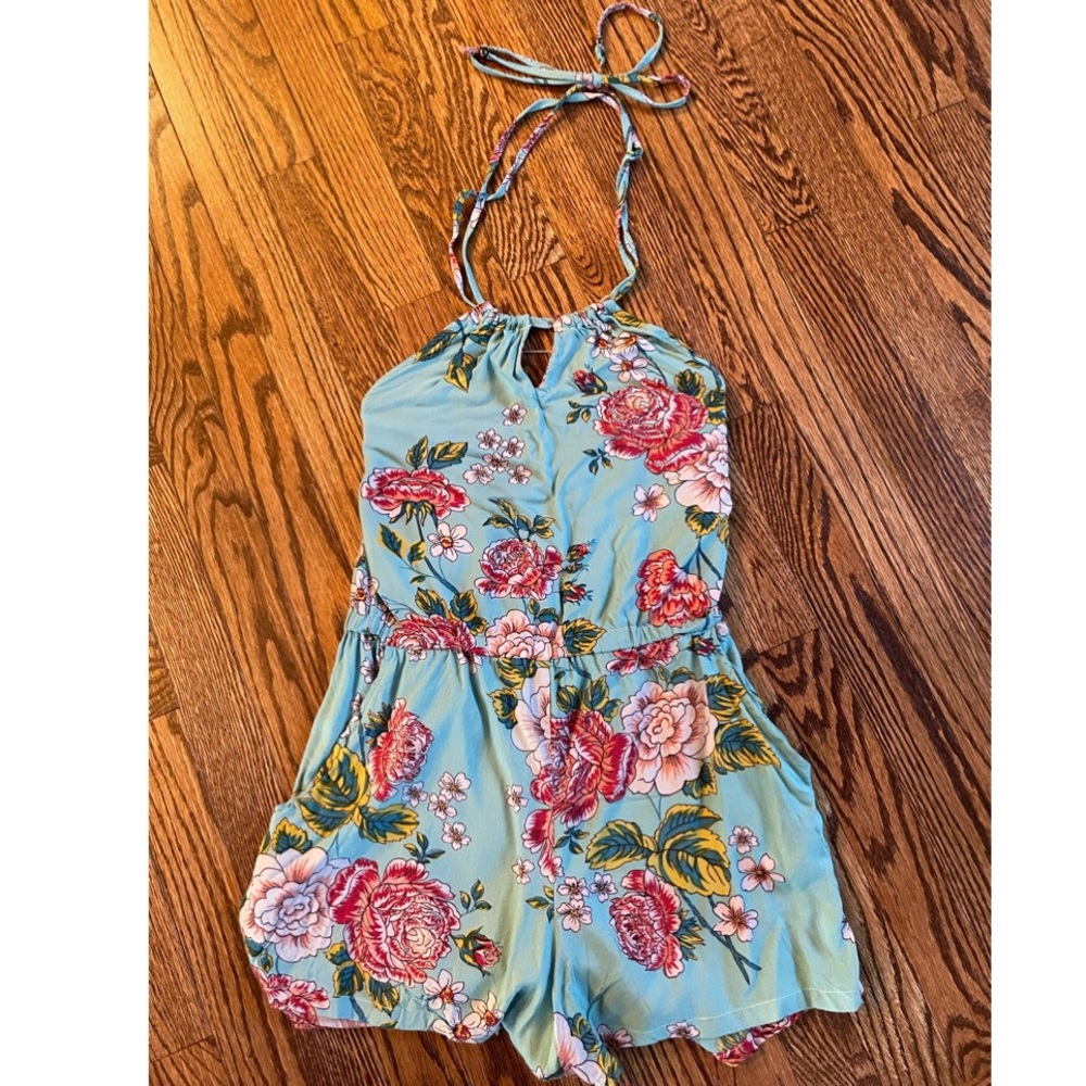Angie Floral Romper Size Small